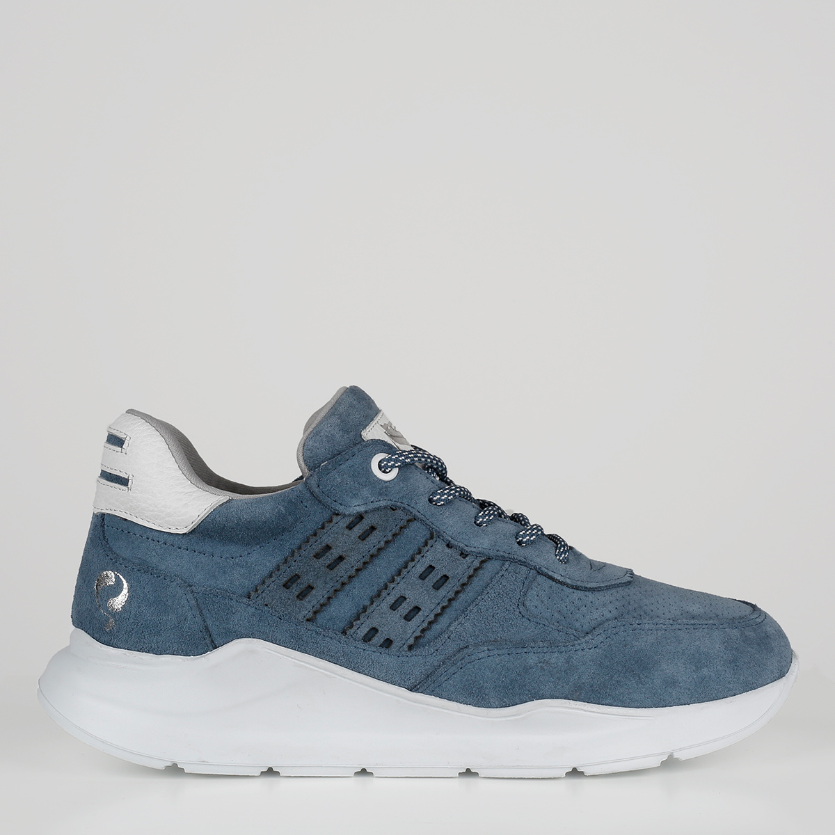 Dames Sneakers Maaike | Denimblauw Top Merken Winkel